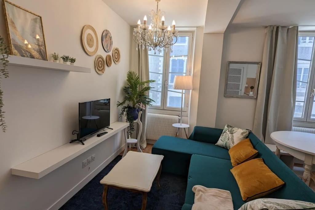 Cosy Queen -3Ch- Centre Ville & Parking Privee - Wifi Haut Debit Pau Dış mekan fotoğraf